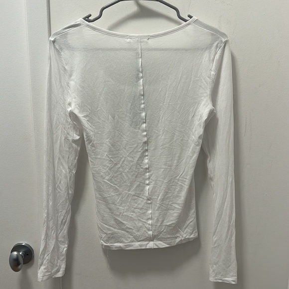 Rag & bone scoop neck long sleeve - Picture 5 of 6